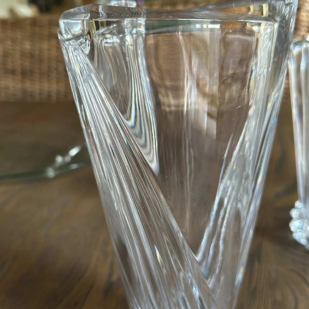 Rosenthal Art Deco Lead Crystal Vase Early 20th century